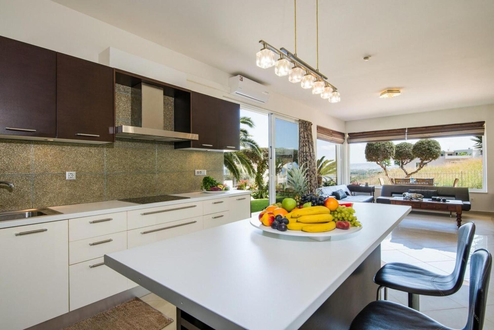 Villa Elina Luxury Residence Stalos Exterior foto