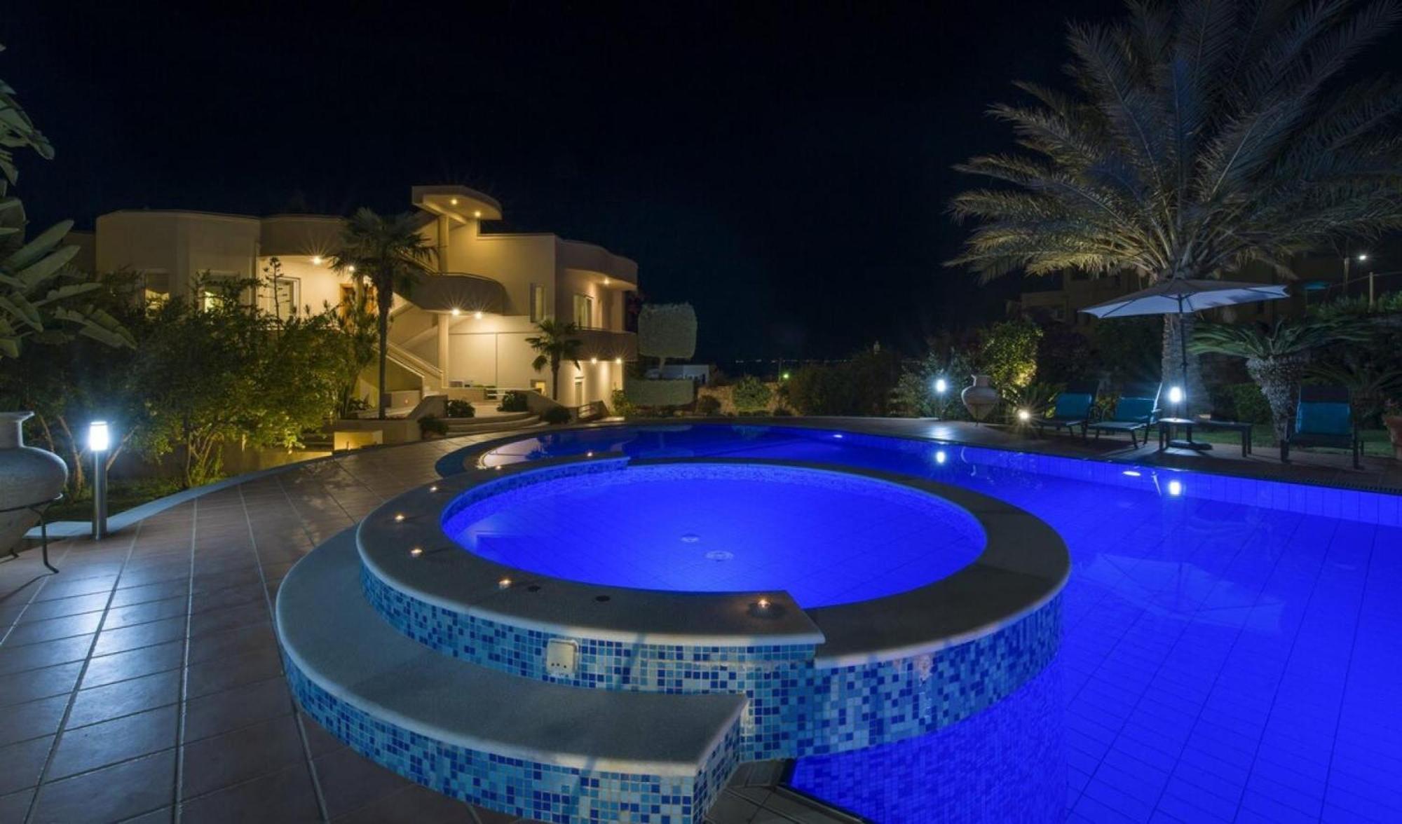 Villa Elina Luxury Residence Stalos Exterior foto