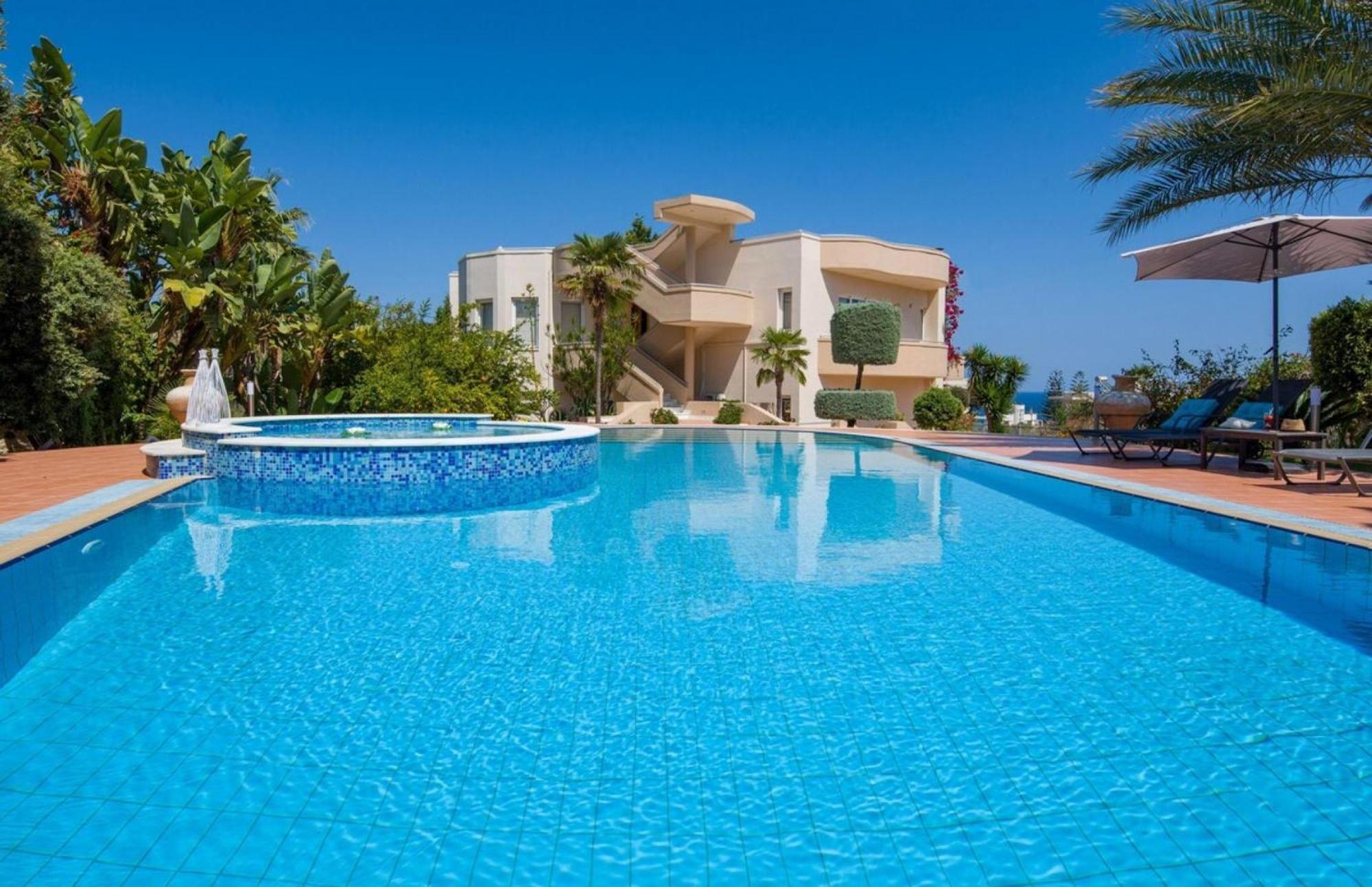 Villa Elina Luxury Residence Stalos Exterior foto