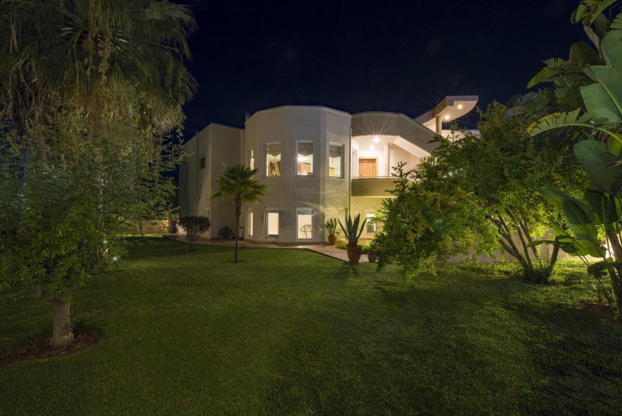 Villa Elina Luxury Residence Stalos Exterior foto