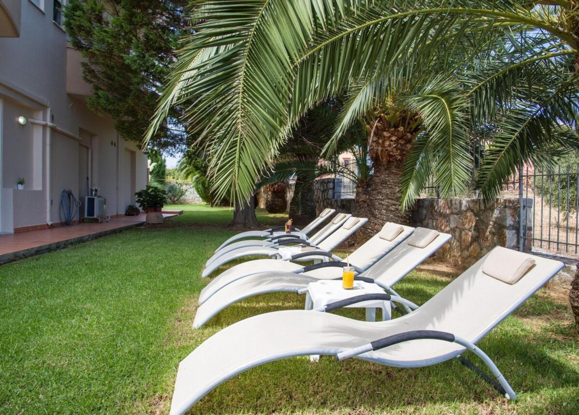 Villa Elina Luxury Residence Stalos Exterior foto